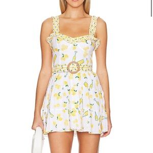 Show Me Your MuMu lemon mini dress!